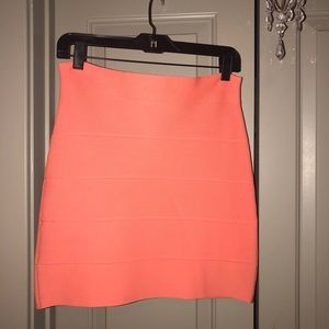 BCBG Bandage Skirt Orange